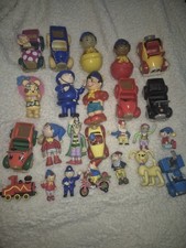 Vintage Bundle Of Noddy Figures Toys Cars  Inc Rare