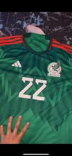 2022 FIFA World Cup Mexico Long Sleeves Home Jersey Authentic
