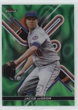 2022 Topps Finest Green Lava Refractor 31/99 Jacob deGrom #70 nd3