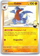 Cynthia's Gabite 110/217 Uncommon Ascended Heroes Pokemon Near Mint