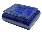 Lapis Lazuli Jewelry Box Natural | Hand Carved Crystal 313g | AAA+ Quality | AFG