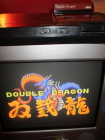 Sega Master System DOUBLE DRAGON w/Cartridge, Instructions & Box (CIB)