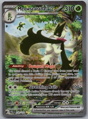 Meowscarada ex Special Illustration Rare SV02: Paldea Evolved 256/193 NM
