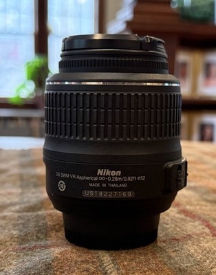 Nikon AF-S DX Nikkor 18-55mm f 1:3.5-5.6 G VR Lens | eBay