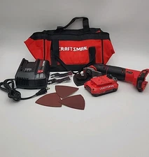Craftsman CMCE501D1 Oscillating Tool Kit Cordless Set Battery Charger