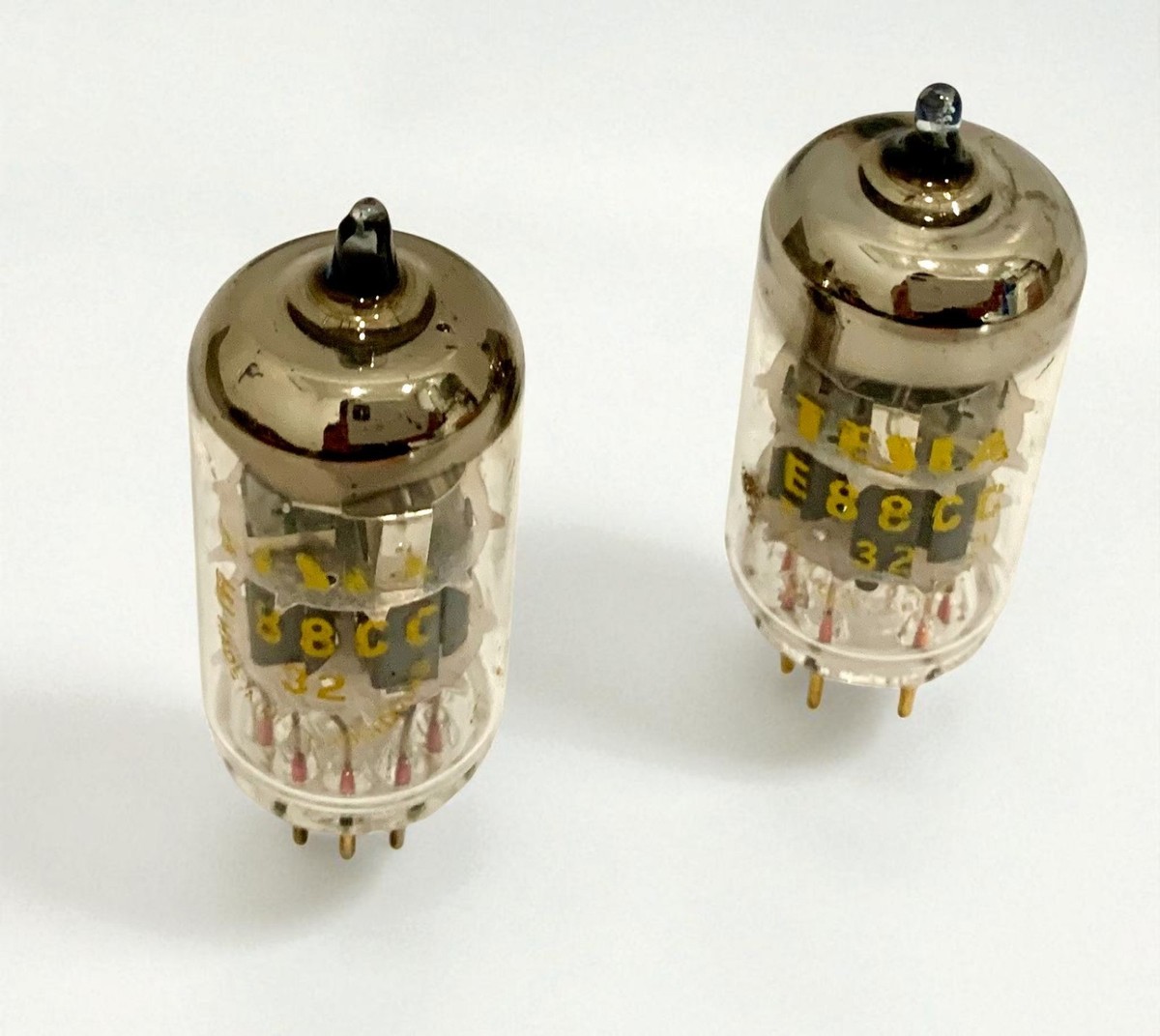 TESLA E88CC 6922 ECC88 Gold Pin Double Triode Tube – New Open Box