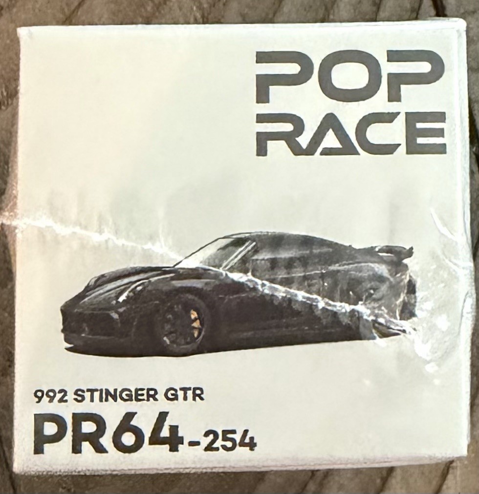 Pop Race PR64-254 992 Stinger GTR Porsche Active Carbon Blue