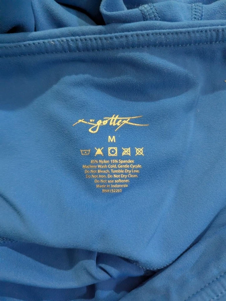 X by Gottex blaue Crop Leggings Größe M - Bild 3 von 4