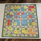 Milton Bradley PARK and SHOP Board Game - Incomplete (Board Only)-Vintage 60's