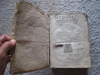 RARE ED. MEMOIRES SUR LES DERNIERES GUERRES PIEMONT MONTFERRAT SAVOIE IN 4 1607