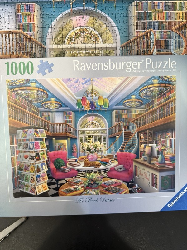 Ravensburger “The Book Palace” 1000 Pc Jigsaw Puzzle