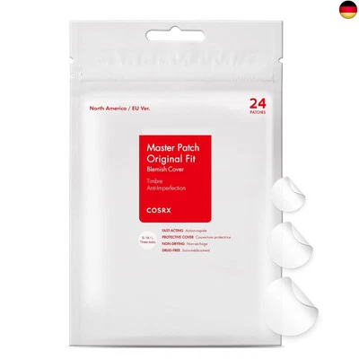 BESUCHE DEN COSRX-STORE COSRX Acne Master Patch Original Fit, 24 Stück, Pimple Patches, Akne-Patches
