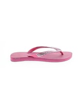 Havaianas Women Pink Flip Flops US 7
