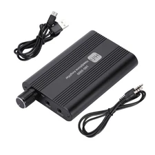 Plug&Play HiFi Earphone Headphone Amplifier Amp 3.5mm AUX Stereo Audio Adapter