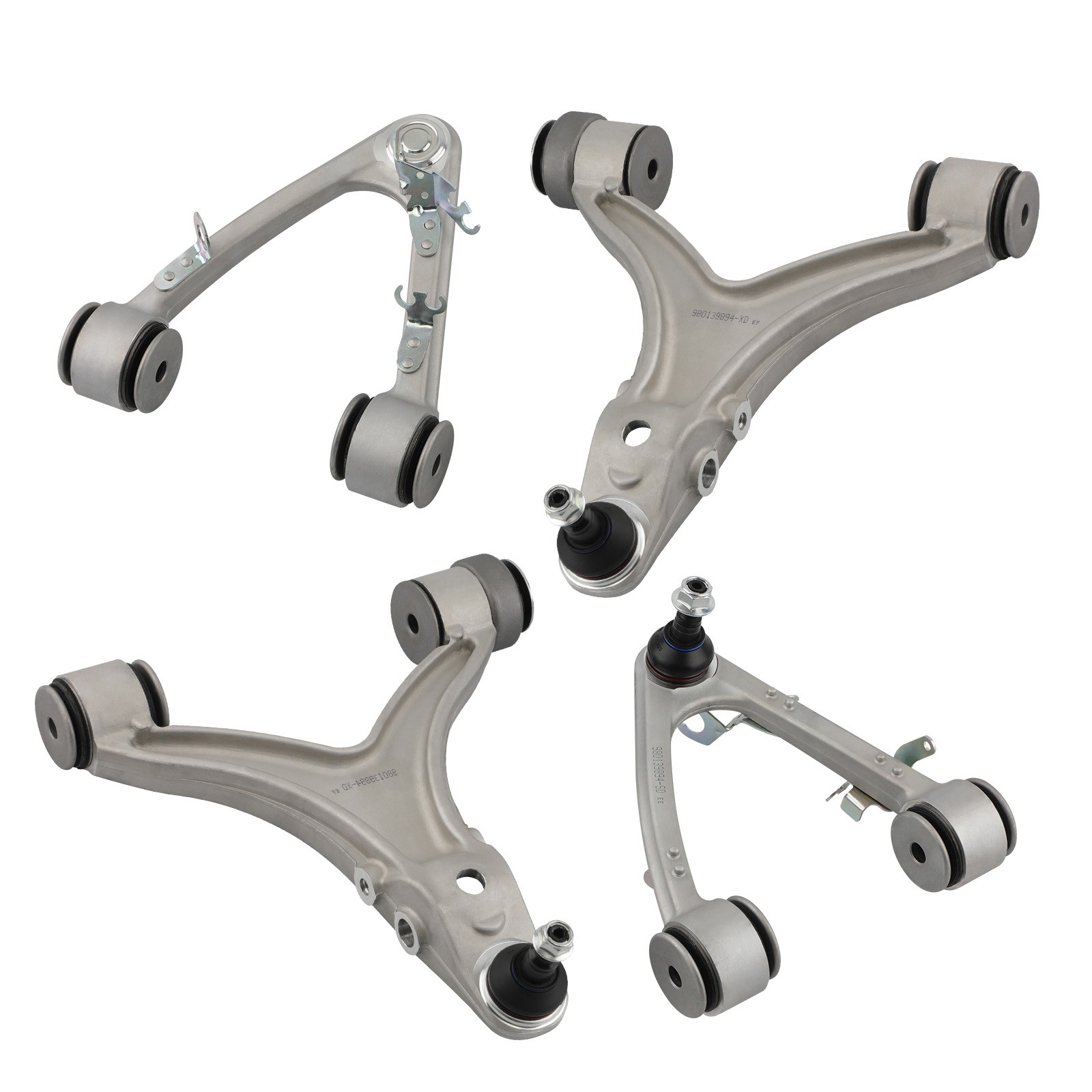Maserati Quattroporte 2008-2018 Front Upper Control arms 4 pcs