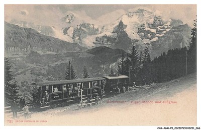 AUTO-AGMP5-0237-SCHWEIZ - MURRENBAHN - Eiger - Mönch eine Junfrau