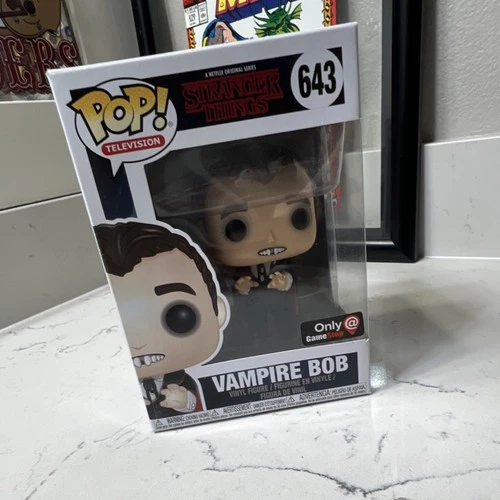 Funko Pop! Vinyl Stranger Things Vampire Bob #643 GameStop Exclusive Television