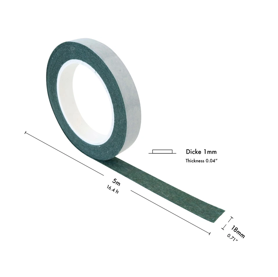 5M Filzrolle selbstklebend Filz Filzband Filzstreifen Filzklebeband Möbelgleiter - Bild 4 von 4