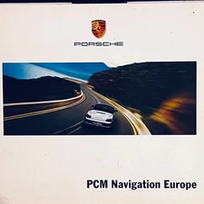 2002 Porsche PCM  Satnav Map Navigation 3 DVDs Disc UK-Europe