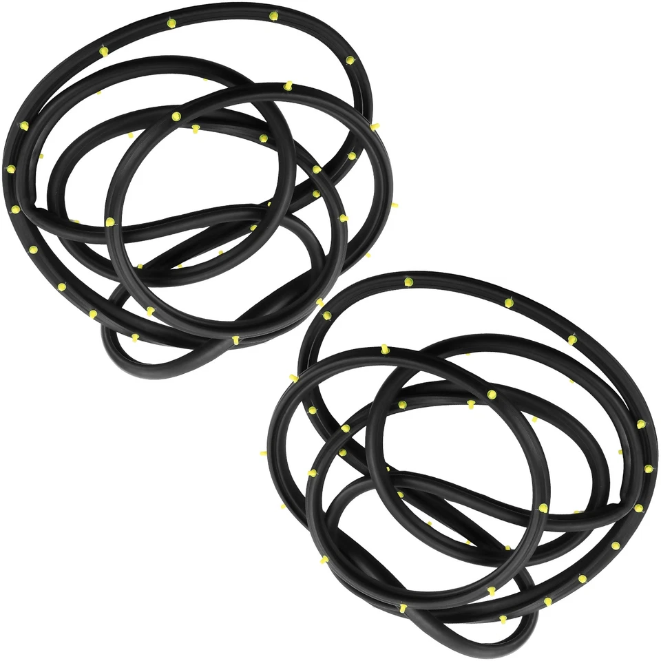 2x Front Left & Right Door Weatherstrip Seal for 1978-1995 Chevrolet G10 G20 G30 Foto 2 de 4