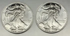 1/4 Oz .999 Silver Rounds-Walking Liberty-Highland Mint-Lot Of 2 - 3351