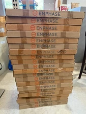 (Lot of 21) enphase M215240-IQ7-S22-RMA Solar Microinverter Kit with Cables