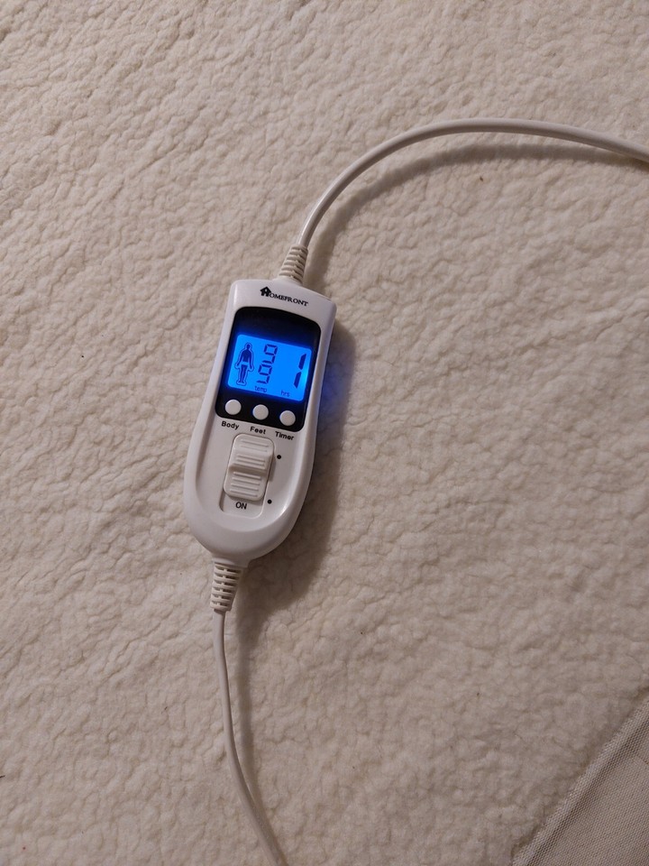 Homefront SUPER King Size Electric Blanket Dual Control 182cm x 203cm