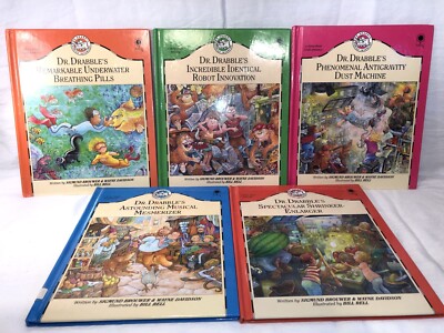 Dr. Drabble Genius Inventor Lot-5 Children s Bks Morals, Values, Christian Base
