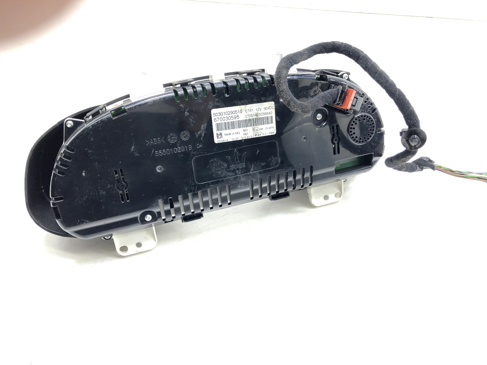 2014-2017 MASERATI QUATTROPORTE SPEEDOMETER INSTRUMENT GAUGE CLUSTER OEM 80K.