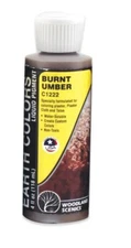 Woodland Scenics Earth Colors Liquid Pigment Burnt Umber # C1222