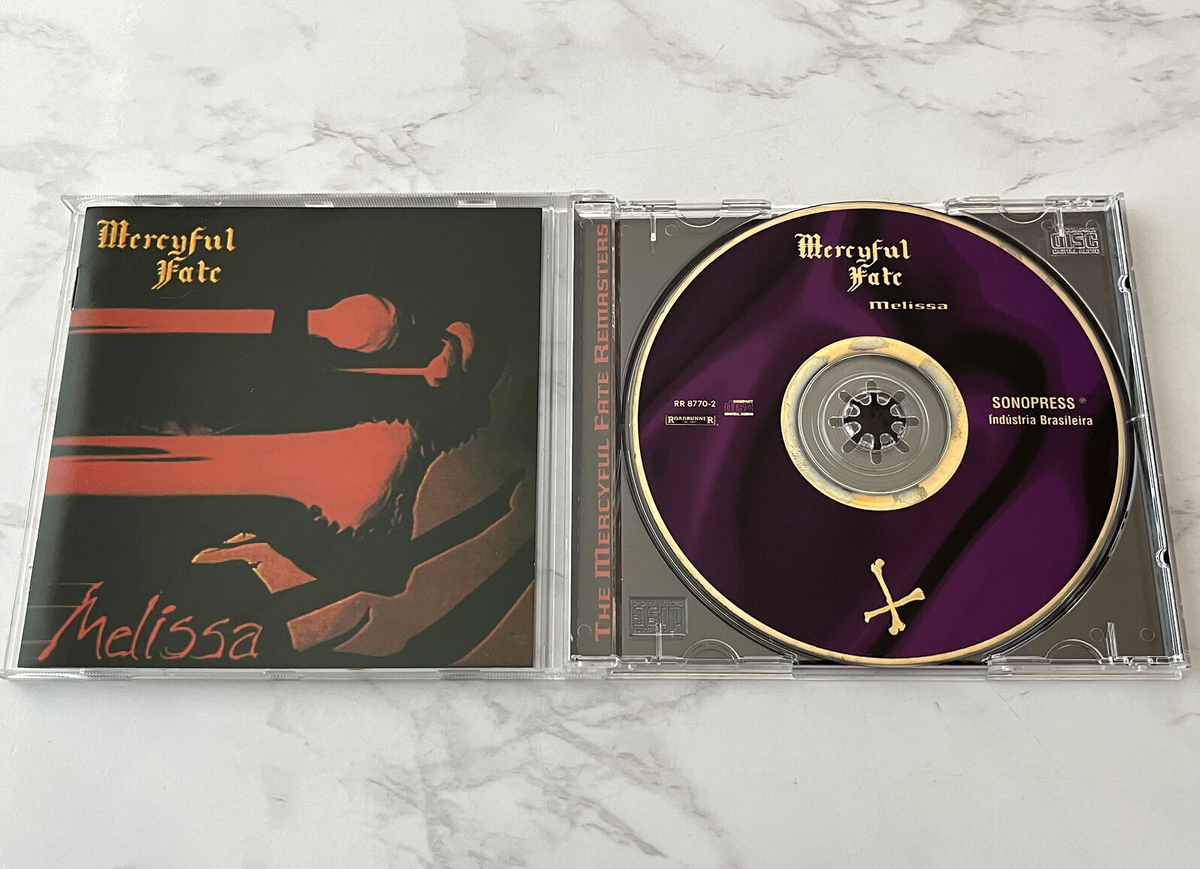美品 Mercyful Fate Melissa king diamond Mercyful Fate Melissa CD GOLD DISC! BRAZIL IMPORT! Roadrunner King