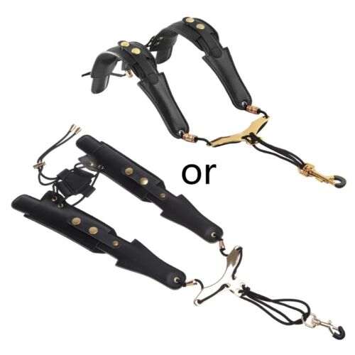 Adjustable Sax Double Shoulder Strap Harness Sax Musical Instruments Accessries - Picture 1 of 8