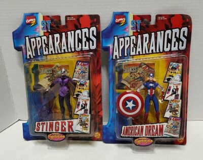 New 1st Appearances - Stinger & American Dream 1999 Toy Biz Previews Exclusive