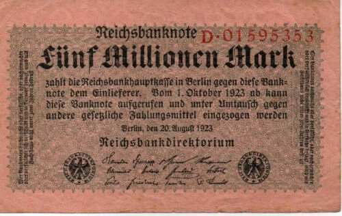 French Notes $5 Face Value