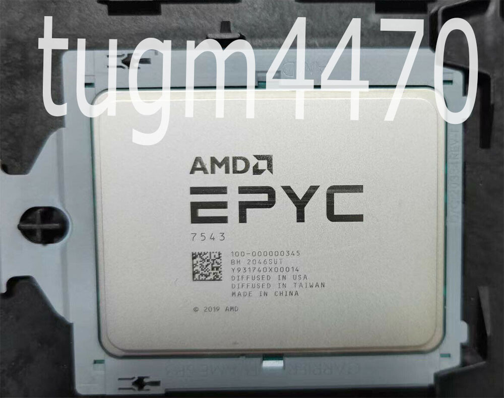 AMD EPYC 7543 Milan CPU processor 32 core 64 thread L3