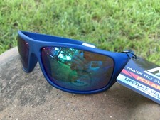 Maxx HD Sunglasses Major Polarized navy blue smoke mirrored HDP