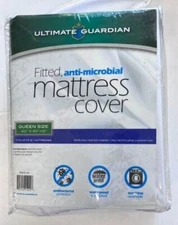 Cal-King Anti-microbial Fitted Waterproof Mattress Cover/Protector