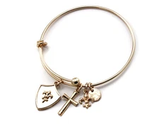 4031566 LIVE LAUGH LOVE Petite Stretch Bracelet Stackable Fun Gift Enjoy Life 