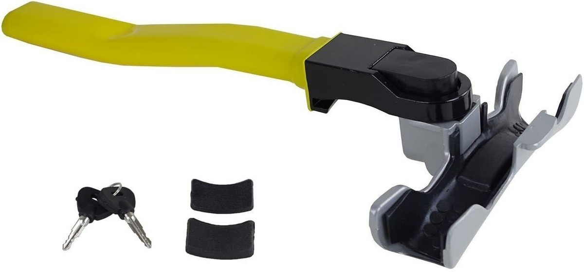 Bullock Defender Pro - Blocca Volante Antifurto Universale, Scudo di sicurezza in lega