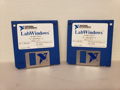 NI-DAQ Library for LabWindows 2.3 National Instruments Floppy Disks Ver ...