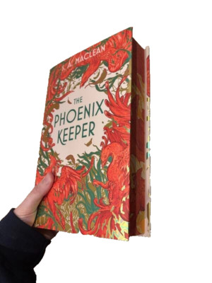 The Phoenix Keeper - S. A. Maclean - Illumicrate Special Edition- Signed Sprayed