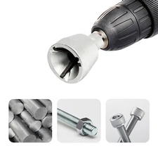 Deburring External Chamfer Tool Deburring Drill Bit with HSS Blade 1/8"-3/4"