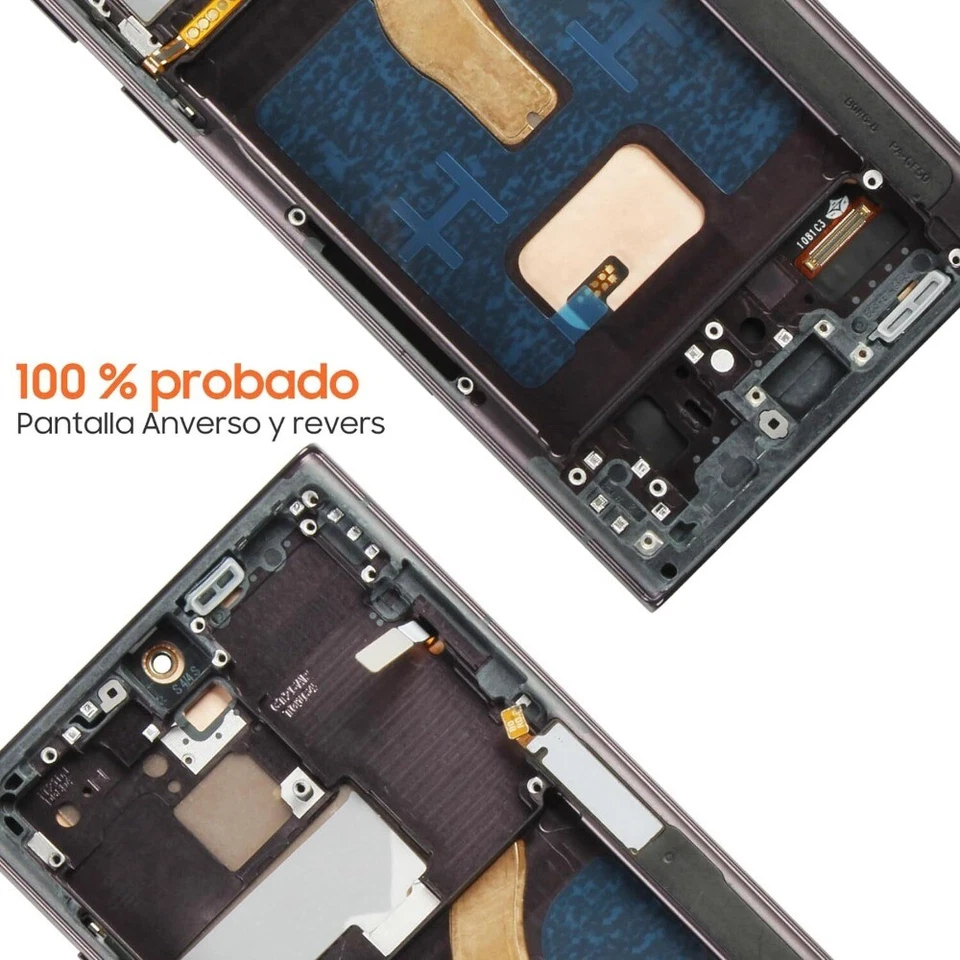 Para Samsung Galaxy S22 Ultra 5G Pantalla Alta Calidad Repuesto S908 Táctil Digiti Foto 4 de 4