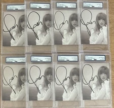 Signed TAYLOR SWIFT Autograph Tortured Poets Photo Picture PSA DNA COA AUTHENTIC