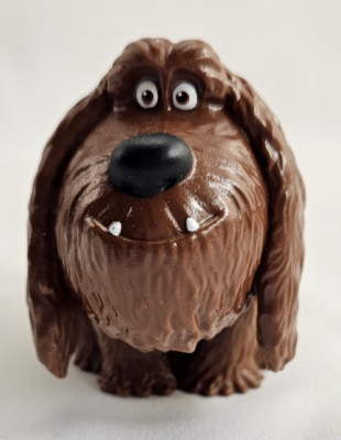 Secret Life of Pets Duke Brown Dog Figure 4'' x 2.75'' x 2'' Spin Master