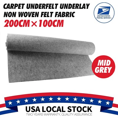 Automotive Carpet underlay Padding Mid-Gray 40'' wide 80''Length (free shipping)