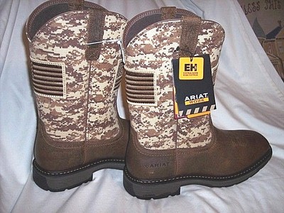 ariat camo work boots
