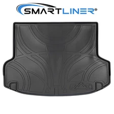 SMARTLINER Custom Fit Cargo Liner Mat Black for 2010-15 Hyundai Tucson
