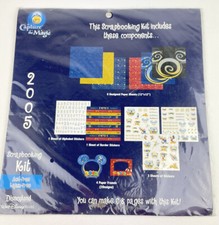 Disney 2005 Scrapbooking Kit Capture the Magic Disneyland WDW Stickers Frames