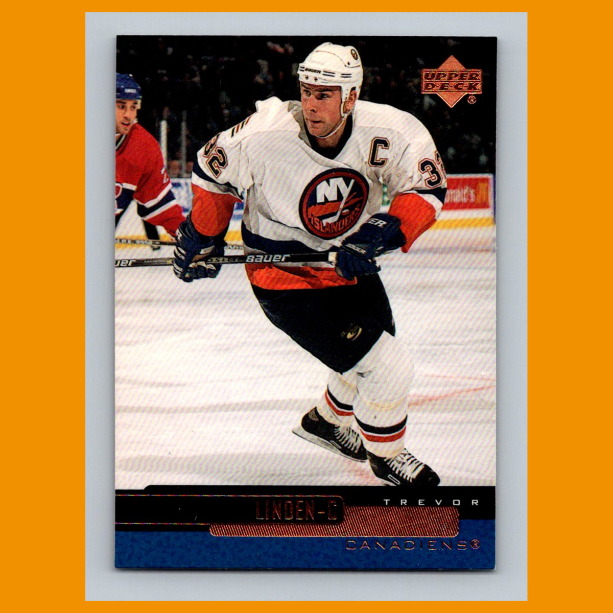 Trevor Linden #71 1999 Upper Deck Montreal Canadiens Hockey Card